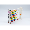 Abacus for colored beads